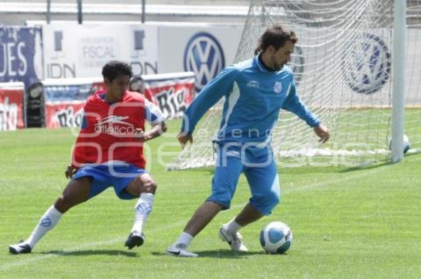 FÚTBOL . PUEBLA FC . ENTRENAMIENTO