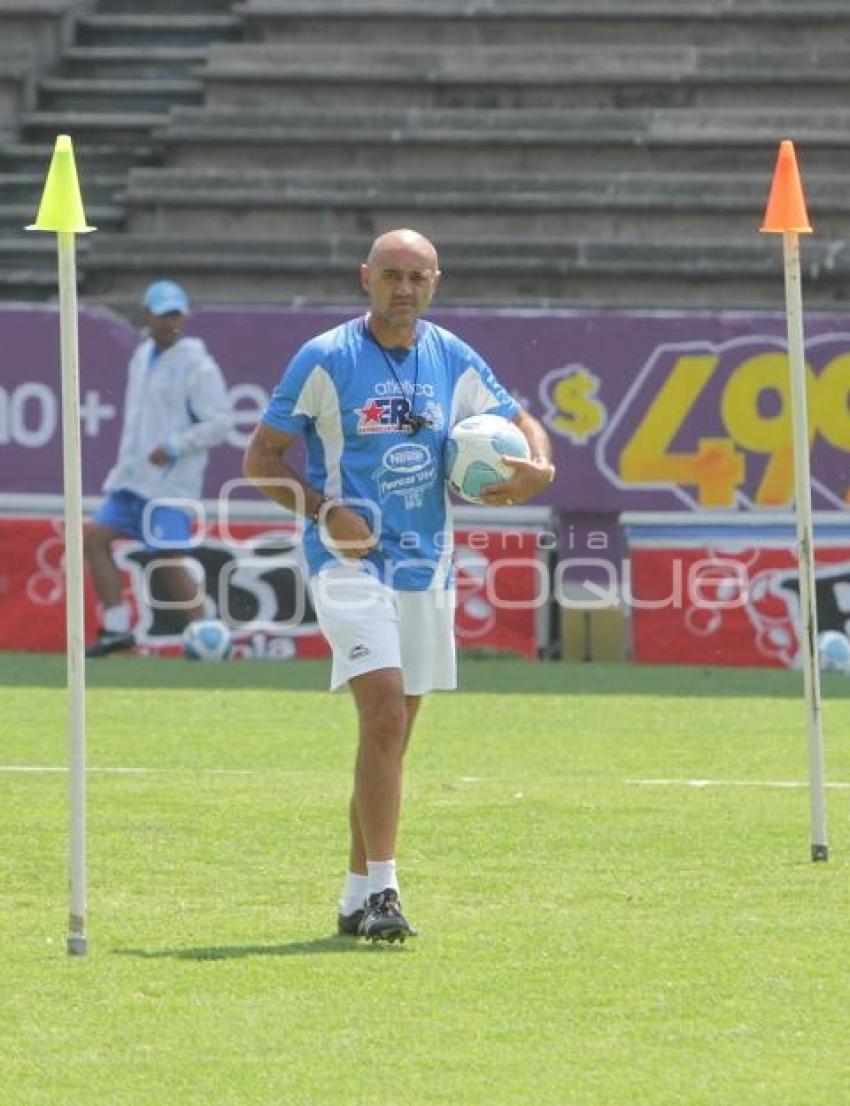 FÚTBOL . PUEBLA FC . ENTRENAMIENTO