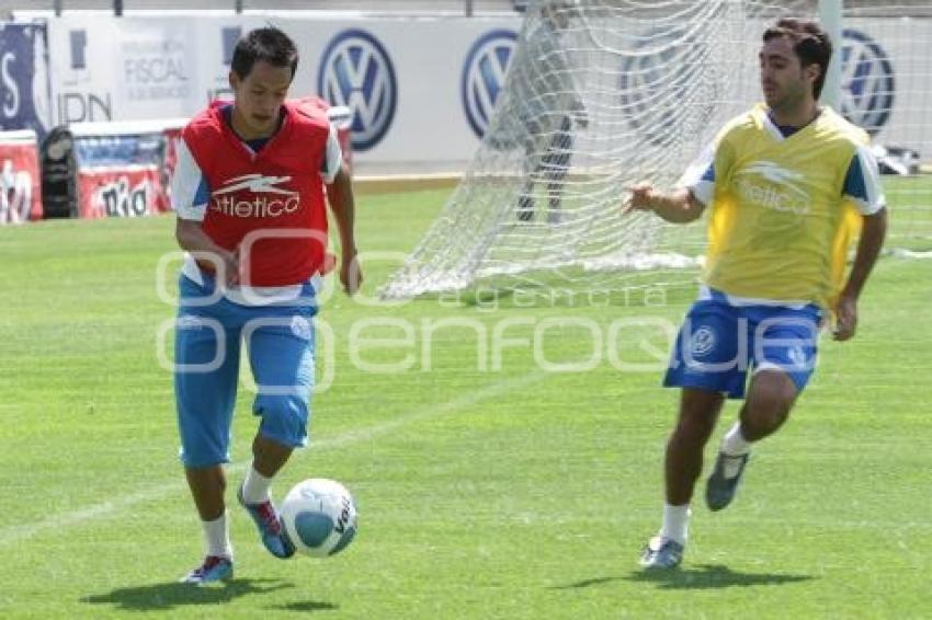 FÚTBOL . PUEBLA FC . ENTRENAMIENTO