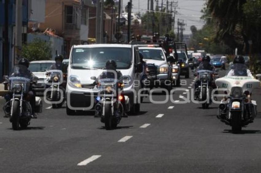 HOMENAJE OFICIAL MUERTO FINANZAS