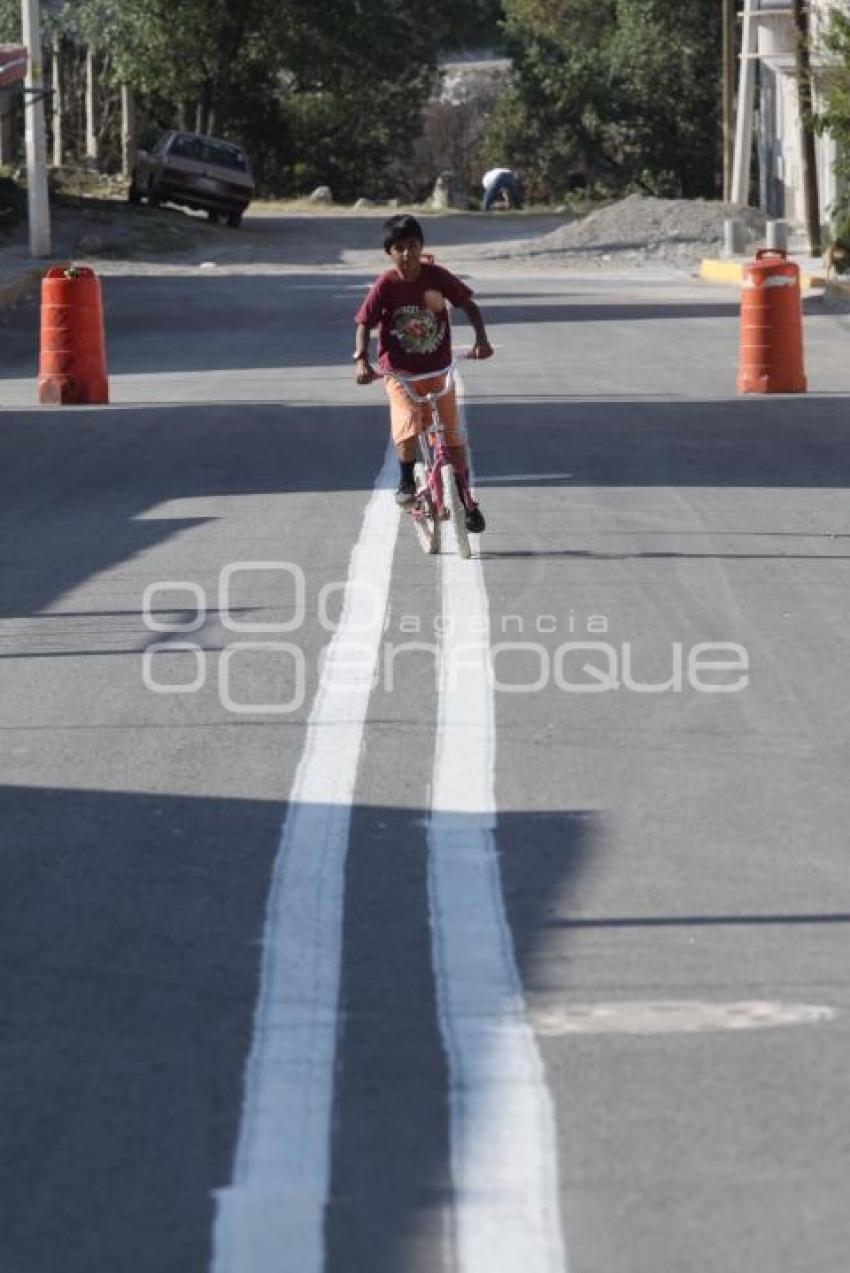 INAUGURACIÓN DE CALLES