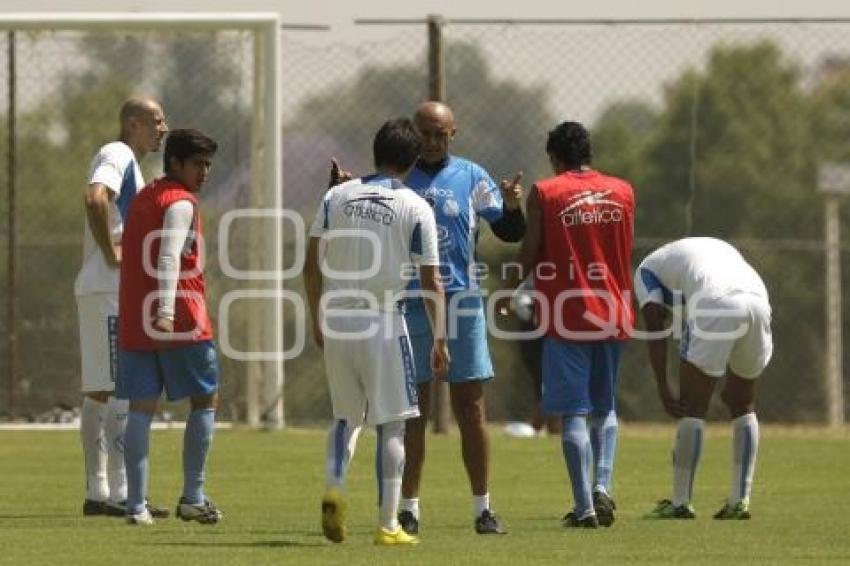 FUTBOL . ENTRENAMIENTO PUEBLA FC