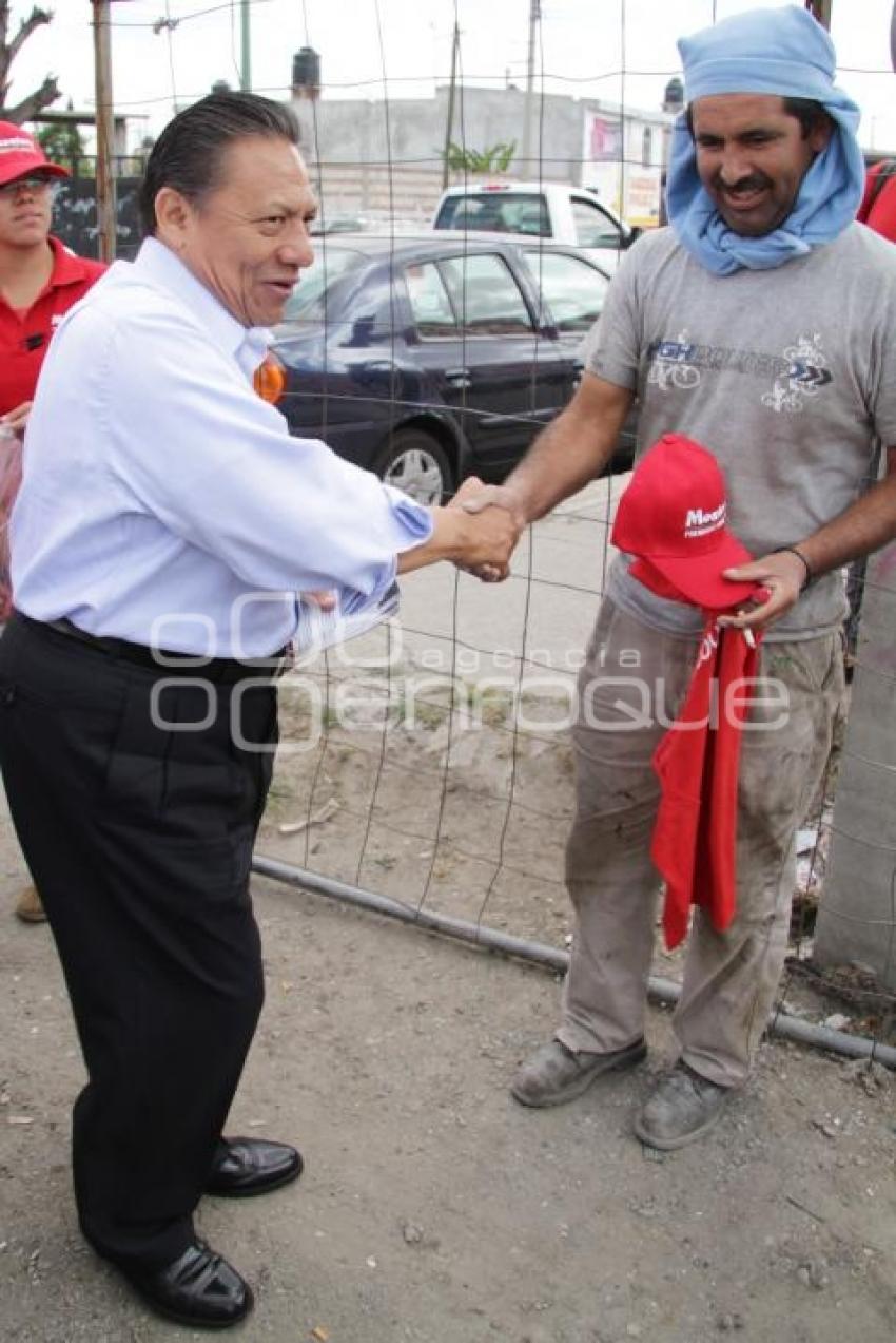 CAMPAÑA- VOLANTEO- MARIO MONTERO