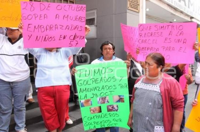 MANIFESTACIÓN ORGANIZACIÓN DOROTEO ARANGO