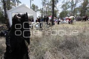 BOSQUE LA CALERA. INCENDIOS