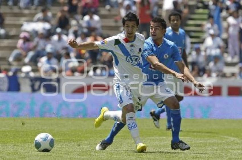 FUTBOL . PUEBLA FC VS CRUZ AZUL