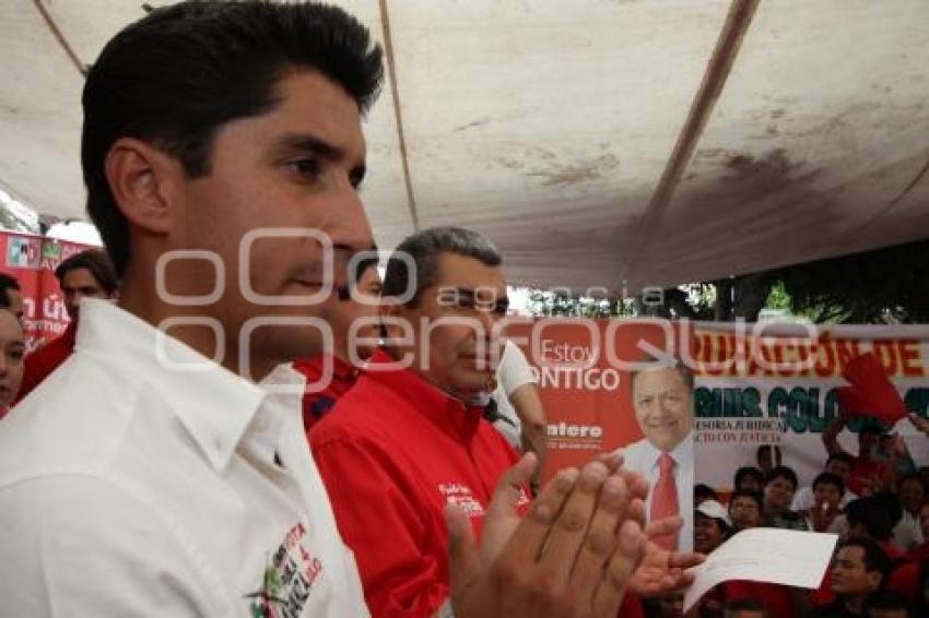 CAMPAÑA. EDGAR CHUMACERO. JAVIER LÓPEZ ZAVALA. SAN BALTAZAR CAMPECHE