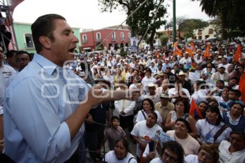 CAMPAÑA. RAFAEL MORENO VALLE. ATLIXCO