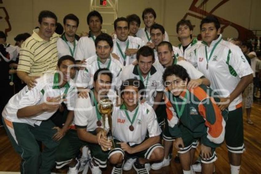 BALONCESTO . UDLAP . TERCER LUGAR