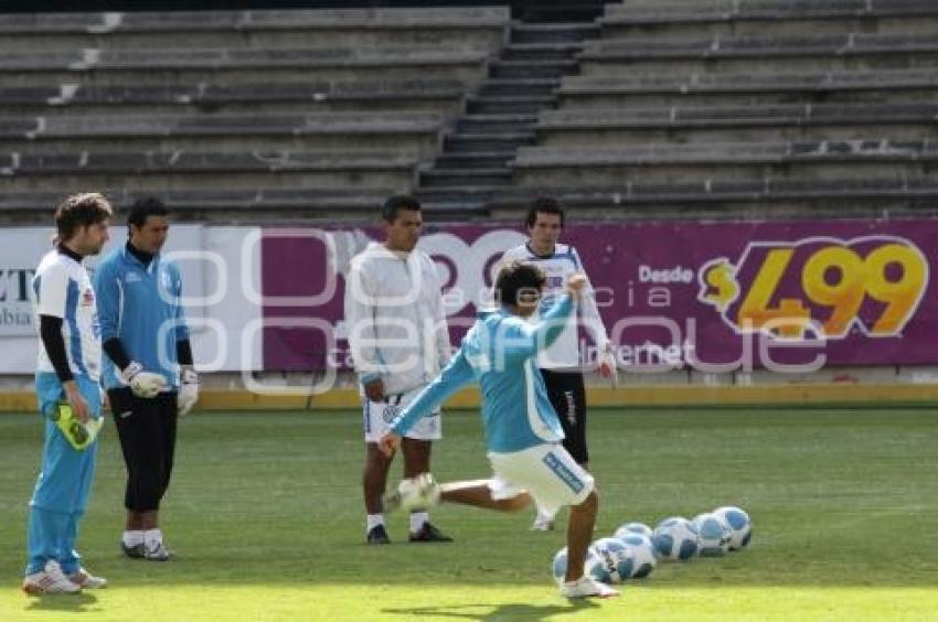 ENTRENAMIENTO. PUEBLA DE LA FRANJA