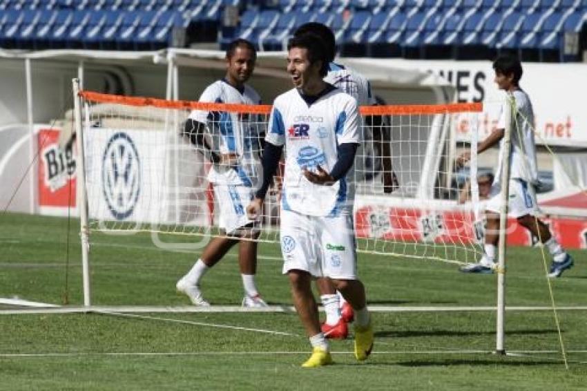 ENTRENAMIENTO. PUEBLA DE LA FRANJA