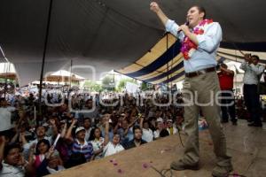 CAMPAÑA. RAFAEL MORENO VALLE. ZACATLÁN