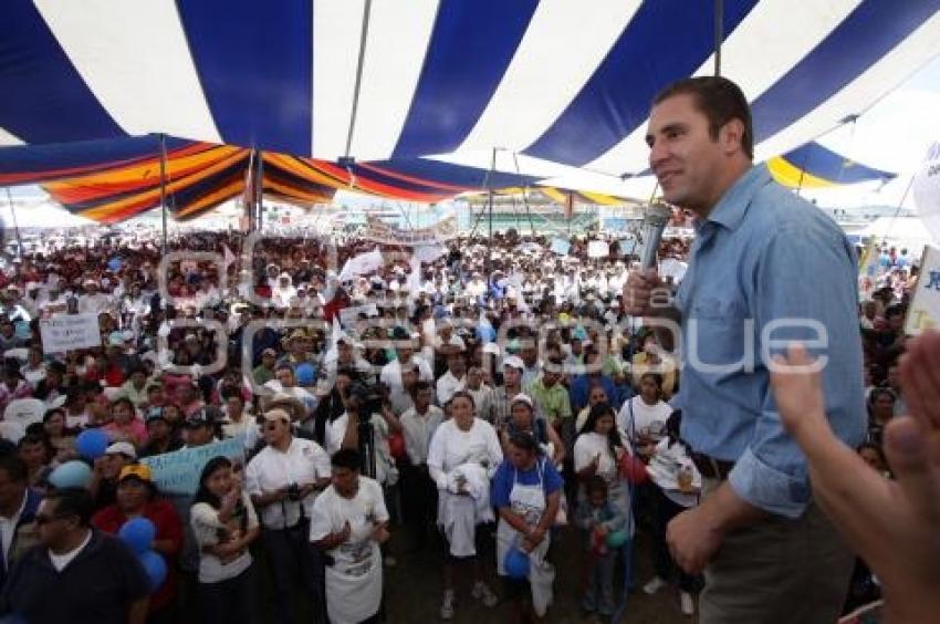 CAMPAÑA. RAFAEL MORENO VALLE. CHIGNAHUAPAN