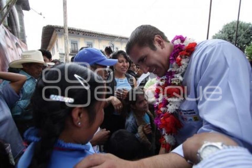 CAMPAÑA. RAFAEL MORENO VALLE. ZACATLÁN