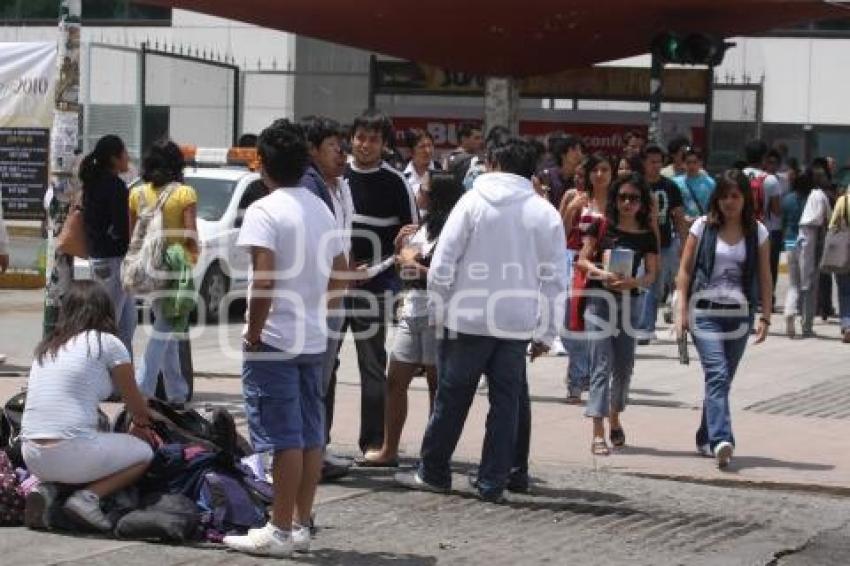 MANIFESTACIÓN ALUMNOS BUAP