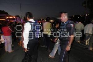 MANIFESTACIÓN . SAN PABLO XOCHIMEHUACAN