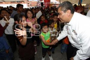 DÍA DEL NIÑO. ZAVALA. AGUA SANTA. CAMPAÑA