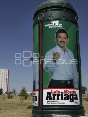 PUBLICIDAD . LUIS ALBERTO ARRIAGA