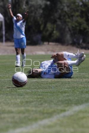 FUTBOL FEMENIL. PUEBLA VS SOLAS