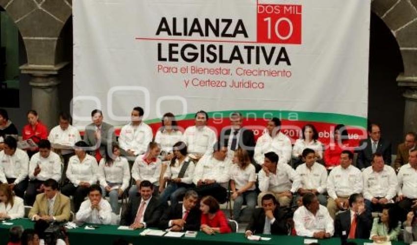 PLATAFORMA LEGISLATIVA ALIANZA PUEBLA AVANZA