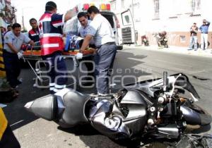 ATROPELLADO - MOTOCICLISTA - TRANSPORTE PUBLICO