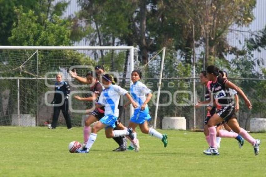 FÚTBOL FEMENIL . PUEBLA VS TULTITLÁN