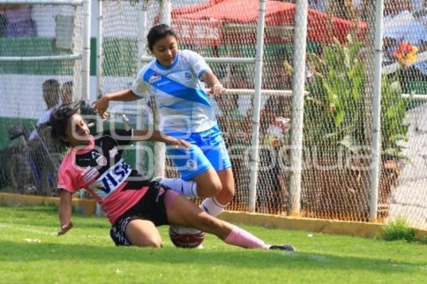 FÚTBOL FEMENIL . PUEBLA VS TULTITLÁN