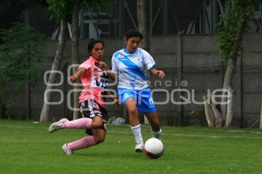 FÚTBOL FEMENIL . PUEBLA VS TULTITLÁN