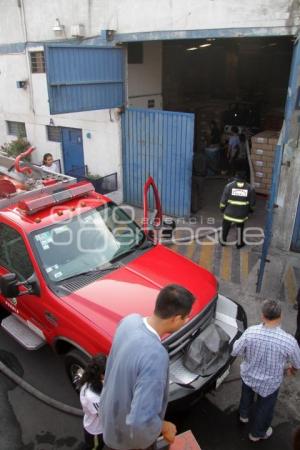 INCENDIO EN FABRICA DE PAPEL