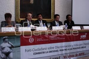 FORO SOBRE DISCRIMINACIÓN POR OBESIDAD