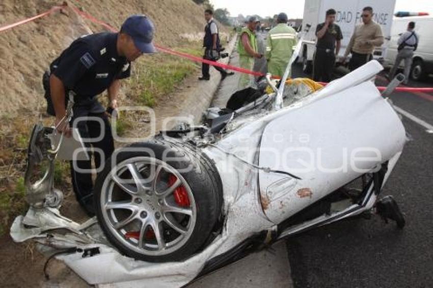 ACCIDENTE AUTOPISTA AMOZOC PEROTE