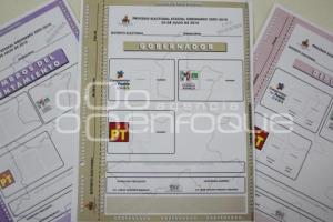 BOLETAS ELECTORALES