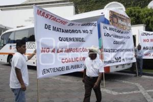 MANIFESTACIÓN CONTRA MORENO VALLE