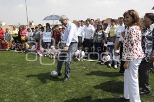 AYUNTAMIENTO . CANCHA PASTO SINTÉTICO