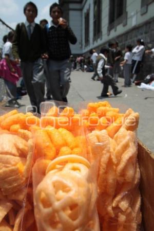 COMIDA CHATARRA. ESCUELA. PRIMARIA