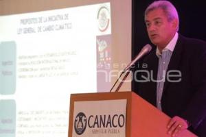 ALBERTO CARDENAS - CANACO - CAMBIO CLIMATICO