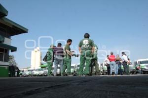 PARO DE LABORES. PASA. SERVICIO DE LIMPIA