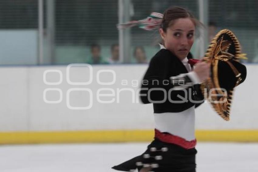 7ª COPA PUEBLA. PATINAJE SOBRE HIELO. PLAZA MILENIUM