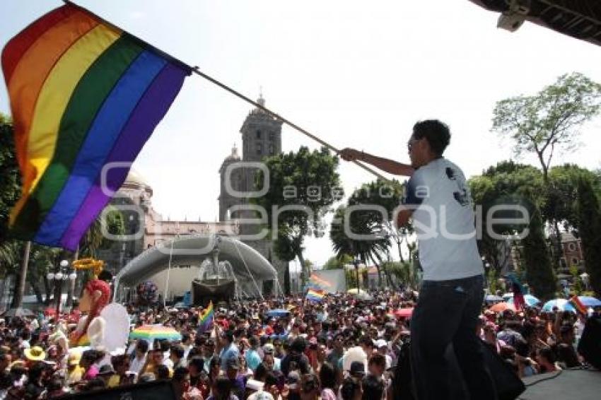 MARCHA POR DIVERSIDAD SEXUAL. ORGULLO GAY