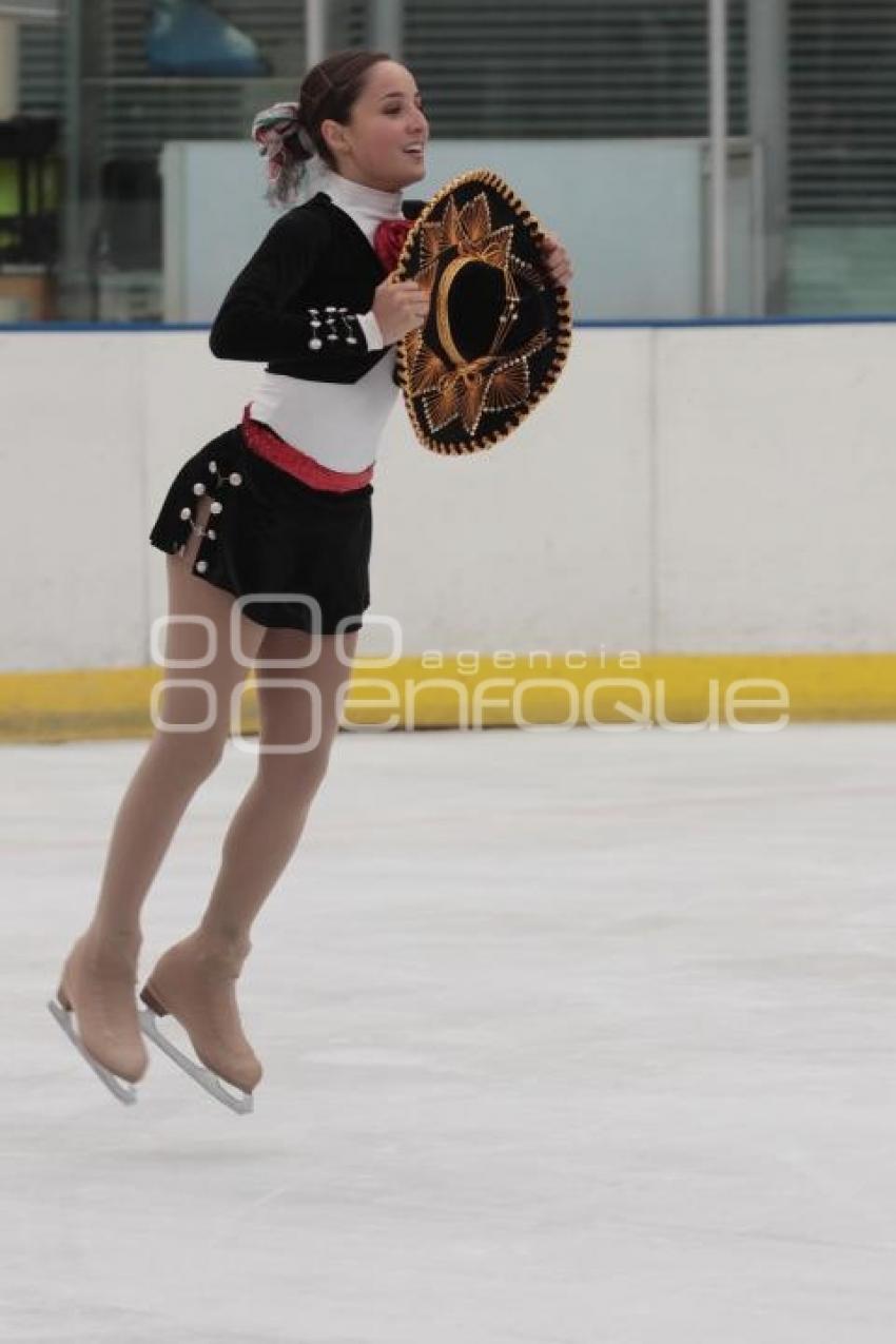 7ª COPA PUEBLA. PATINAJE SOBRE HIELO. PLAZA MILENIUM