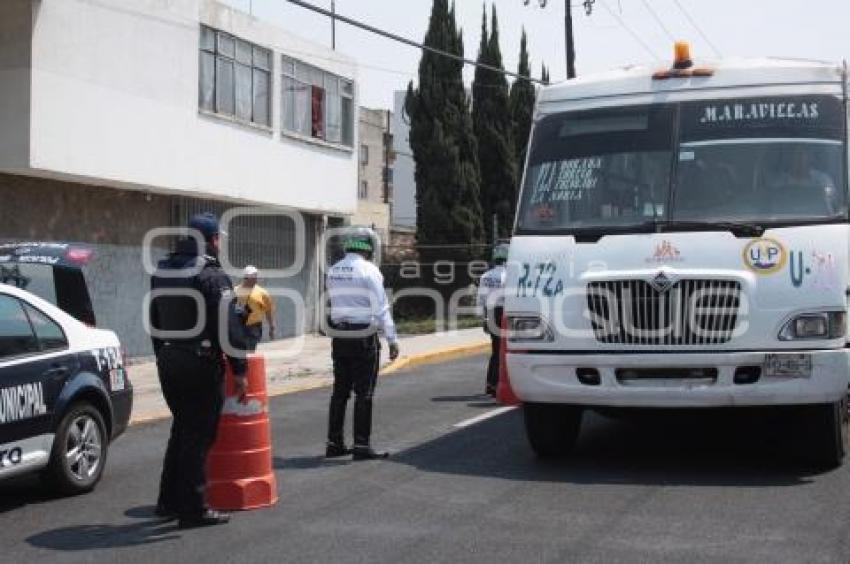 OPERATIVO. POLICÍA. TRÁNSITO