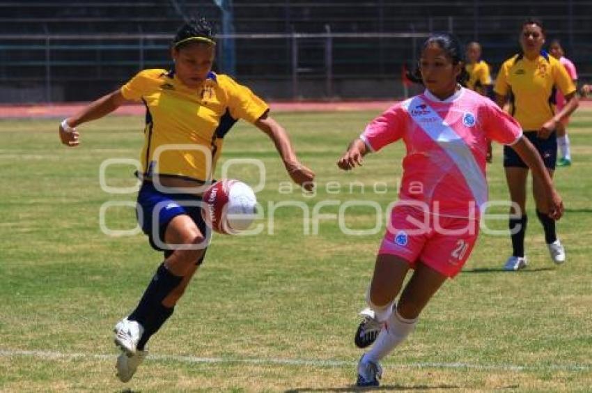 FUTBOL FEMENIL . FRANJITAS VS REINAS