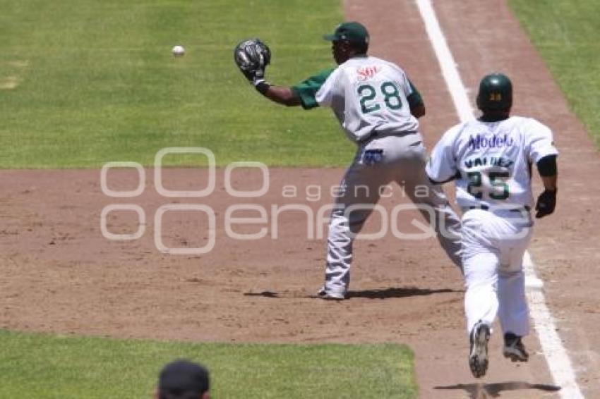 BEISBOL . PERICOS VS OLMECAS