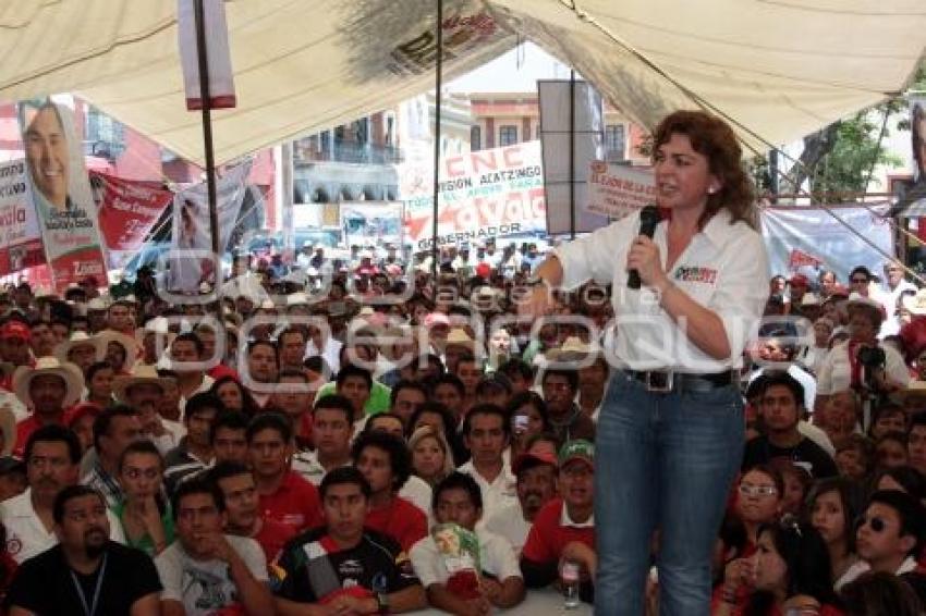 IVONNE ORTEGA. JAVIER LÓPEZ ZAVALA. CAMPAÑA