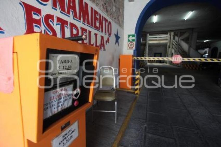 ESTACIONAMIENTO. CENTRO HISTÓRICO. TARIFA