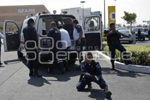 ANGELÓPOLIS . SIMULACRO ASALTO