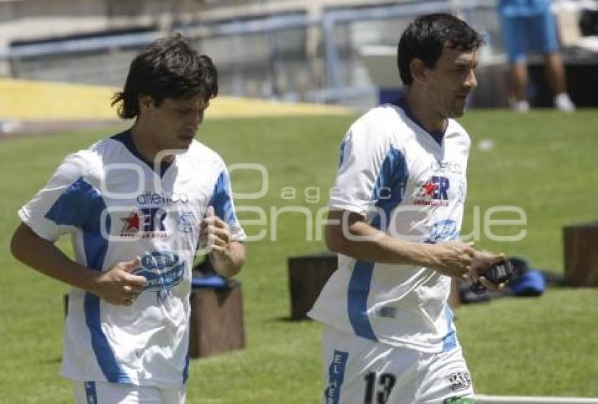 FÚTBOL . ENTRENAMIENTO PUEBLA FC