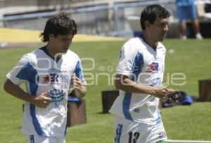 FÚTBOL . ENTRENAMIENTO PUEBLA FC