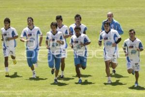 FÚTBOL . ENTRENAMIENTO PUEBLA FC