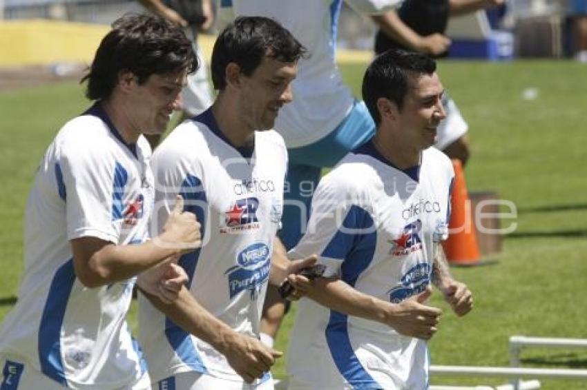 FUTBOL . ENTRENAMIENTO PUEBLA FC